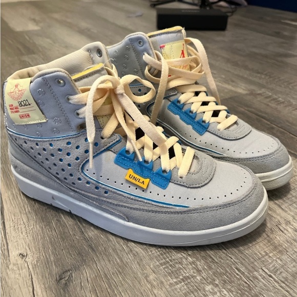 *sold on mercari* Jordan 2 union la Fog - Picture 2 of 9